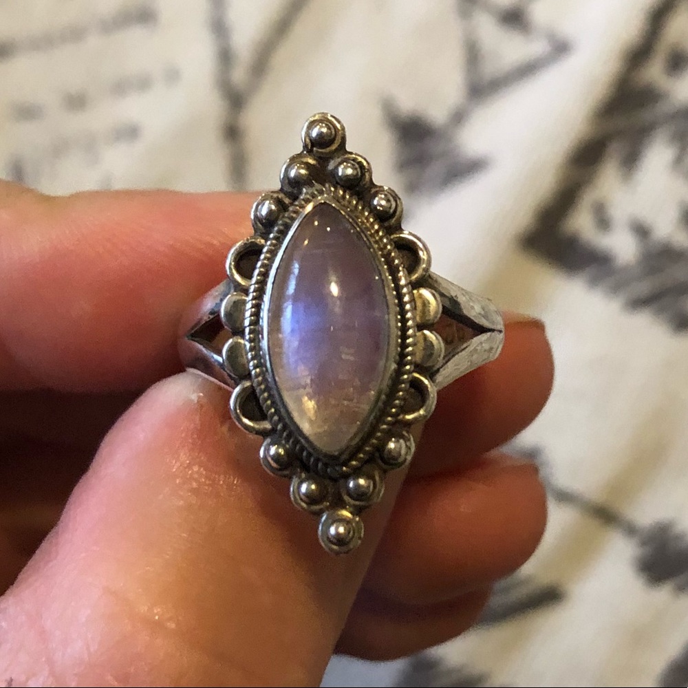****SOLD**** Moonstone Silver Ring